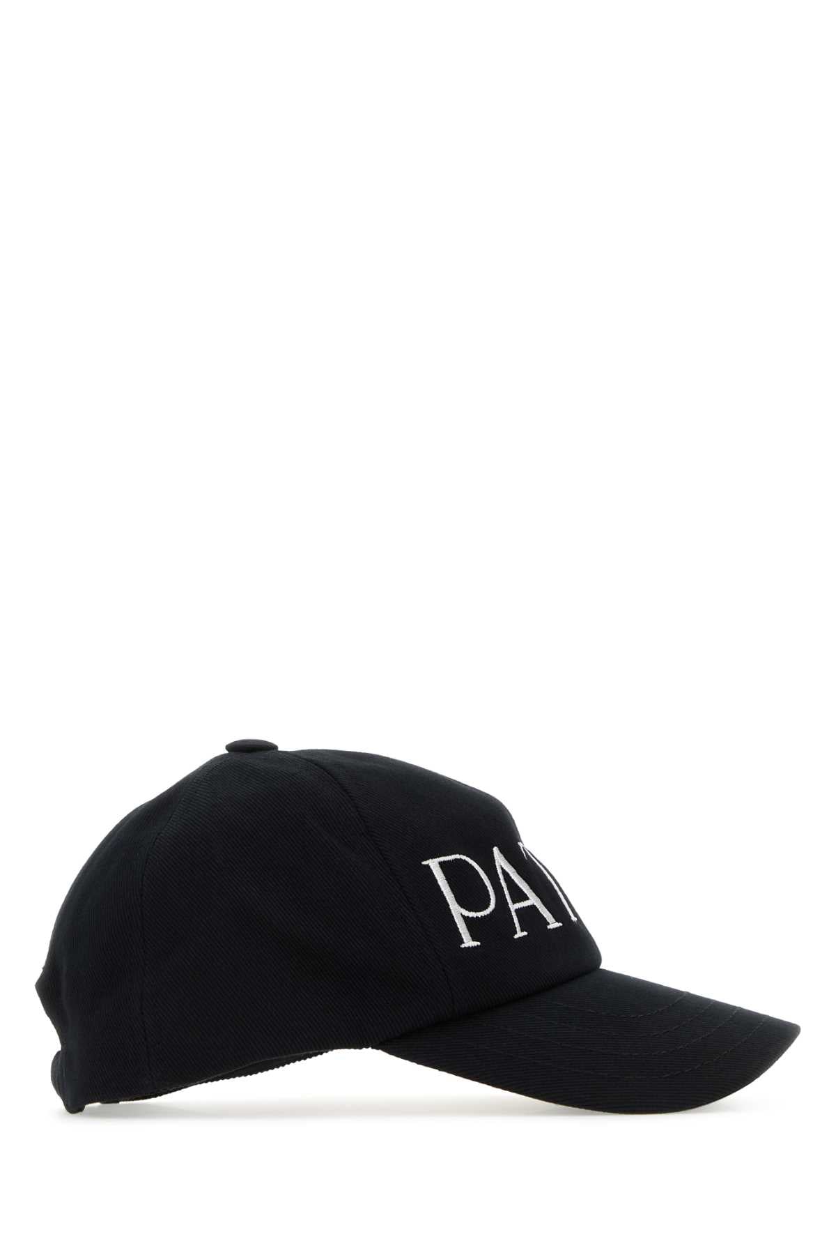 Black Cotton Baseball Cap 999b Co - Cappelli E Fasce Per Capelli