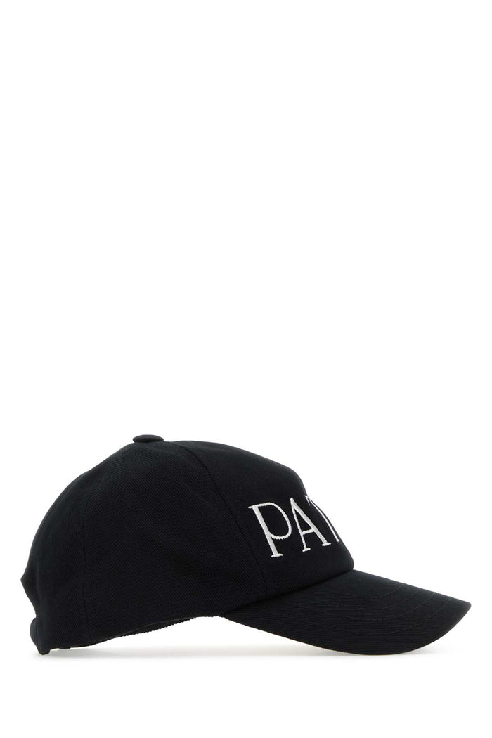 Black Cotton Baseball Cap 999b Co - Cappelli E Fasce Per Capelli
