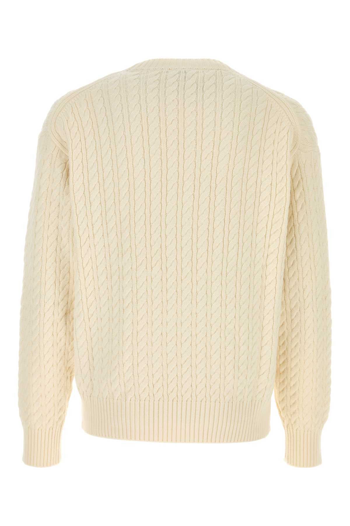 Offwhite Exterior: Cotton Wool Maglieria