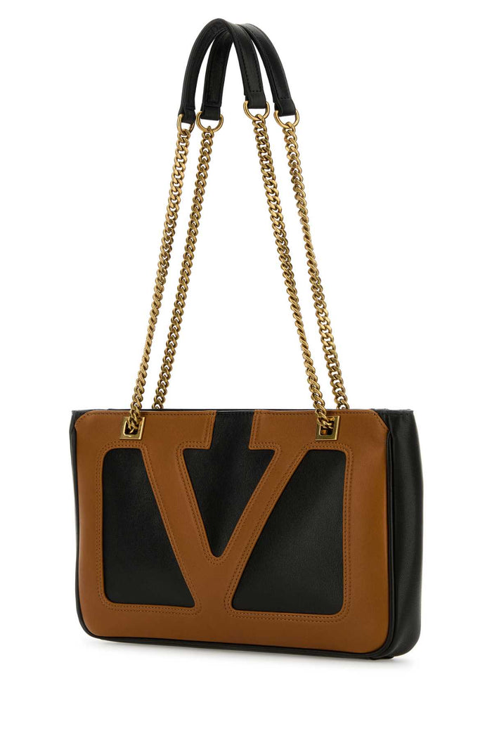Black Nappa Leather Small Viva Superstar Shoulder Bag Nerospice Borse A Mano