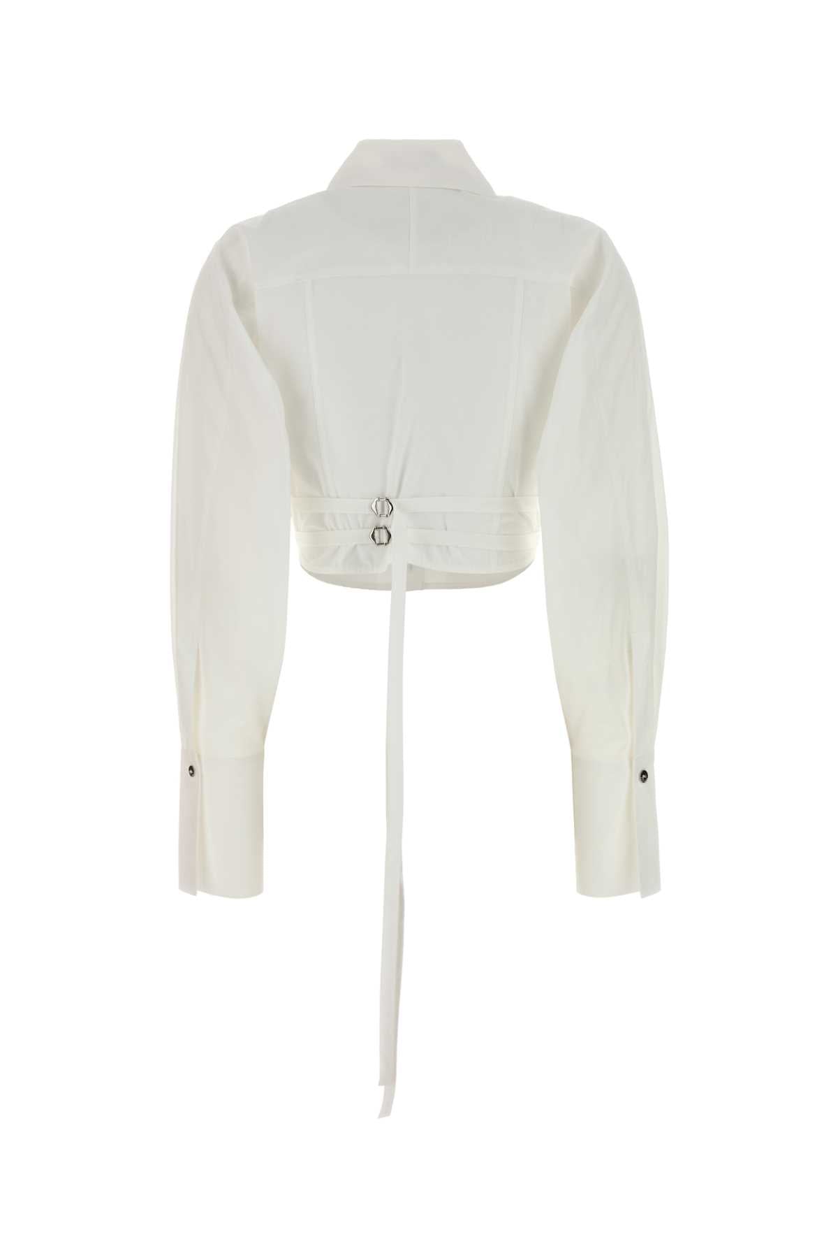 White Poplin Shirt Exterior: Cotton Camicie