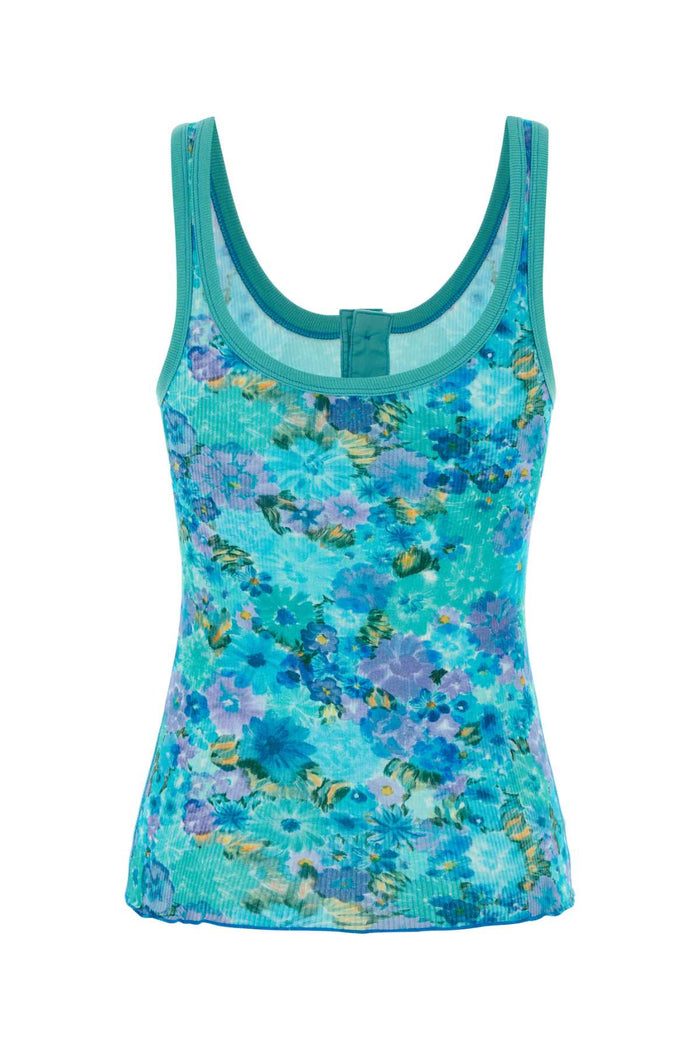 Multicolorblue1 Exterior: Cotton Elastane Maglieria