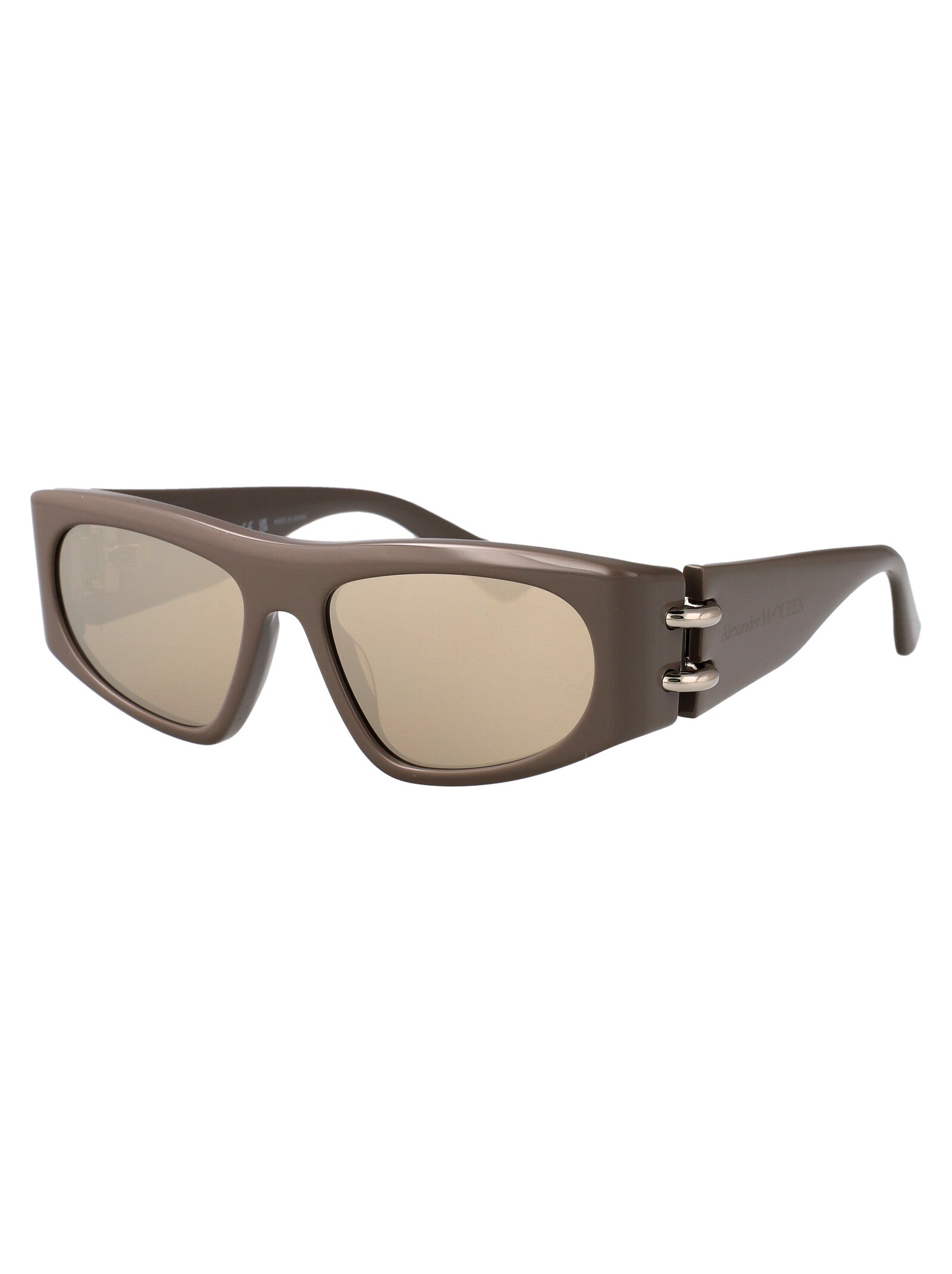Am0471s 004 Brown-brown-silver Injected Sunglasses