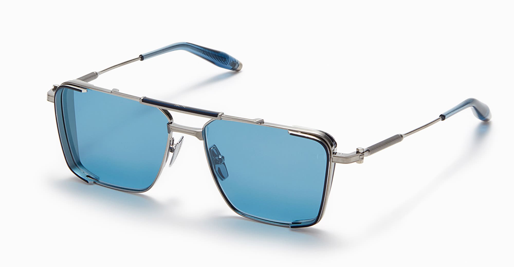 Aks-203b-58 Nd Titanium Sunglasses