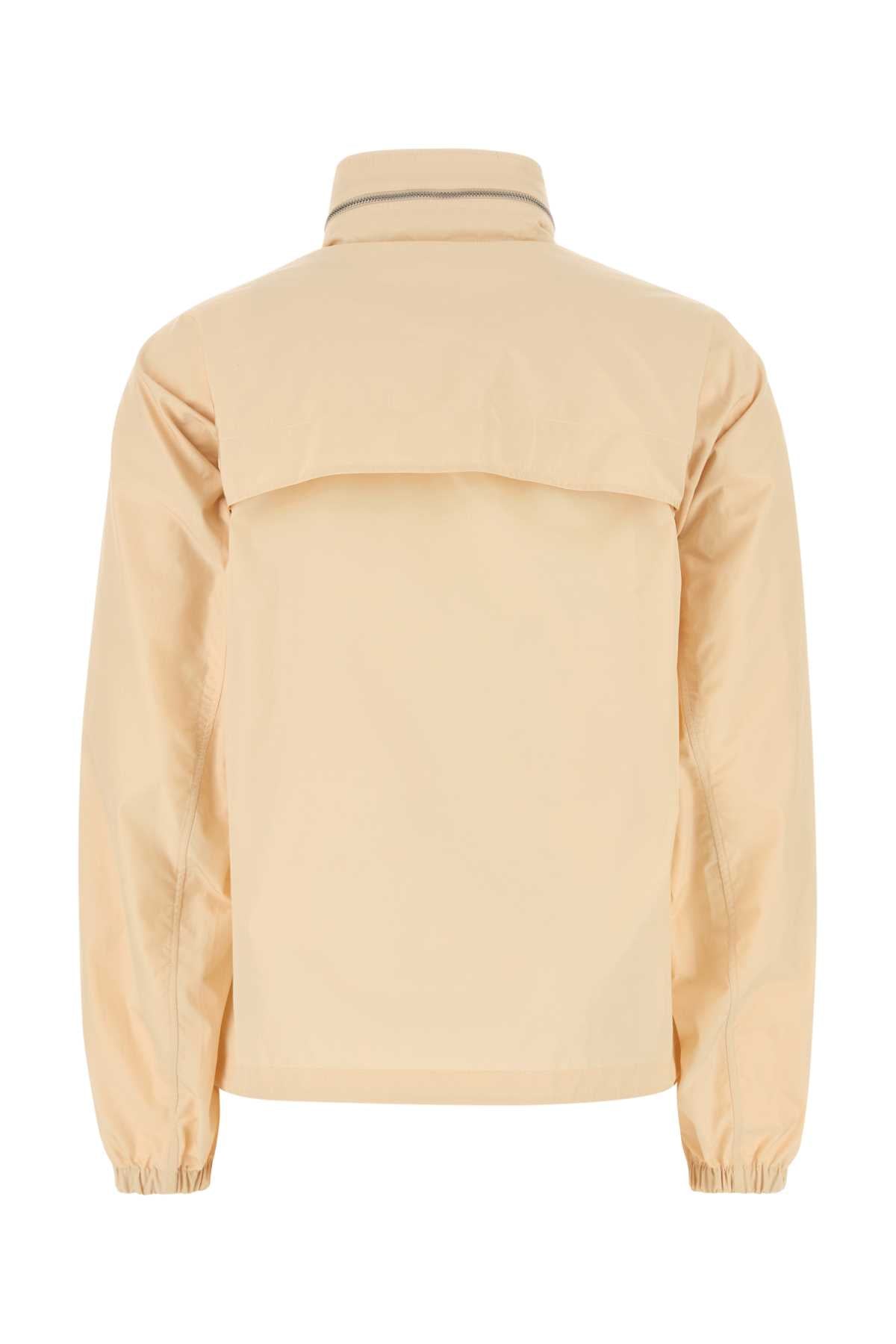 Skin Pink Nylon Blend Windbreaker Teacup Exterior: Cotton Giubbini