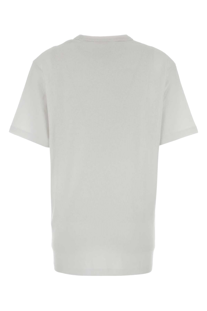 White Cotton T-Shirt Exterior
