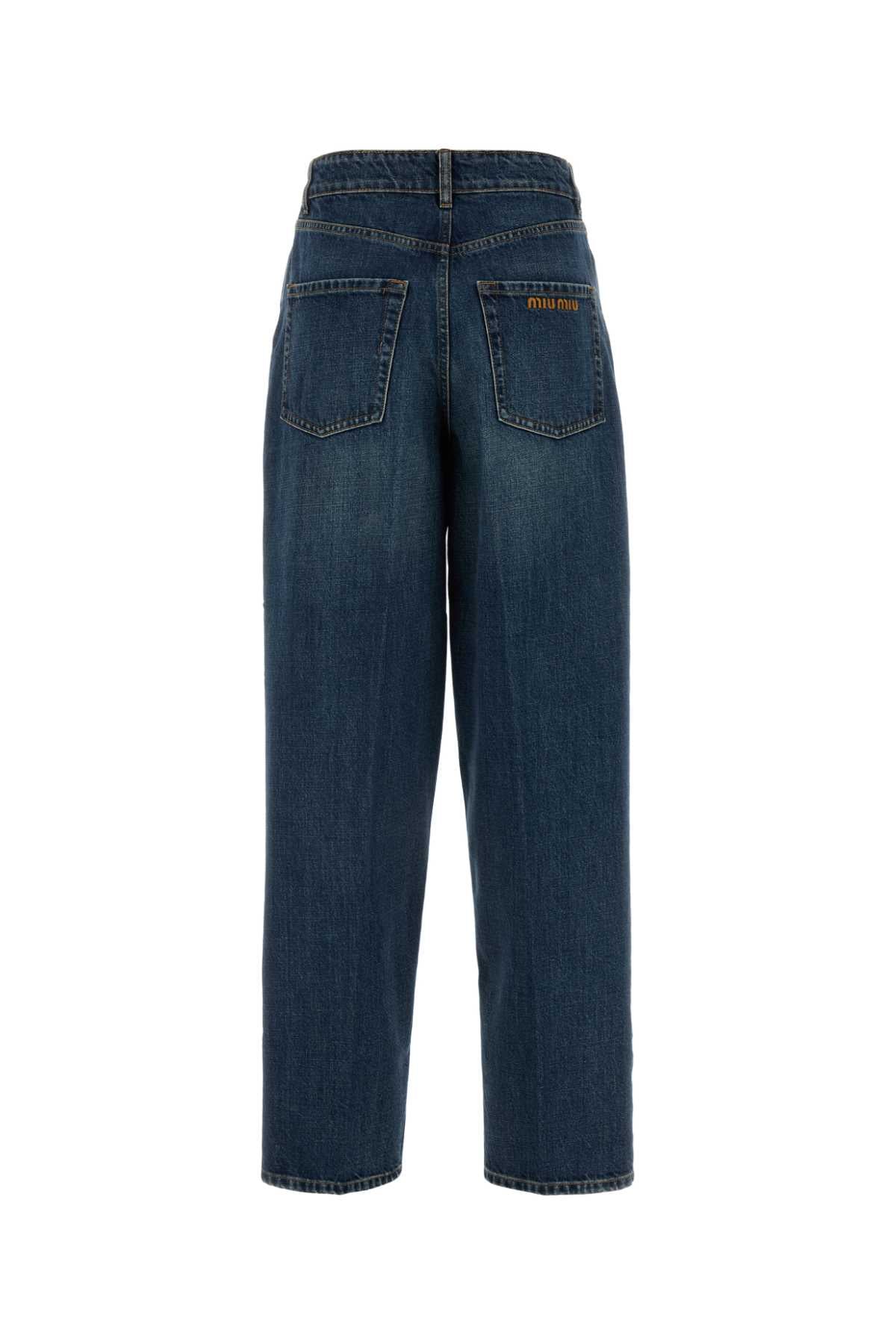 Denim Jeans Bleu Exterior: Cotton Pantaloni