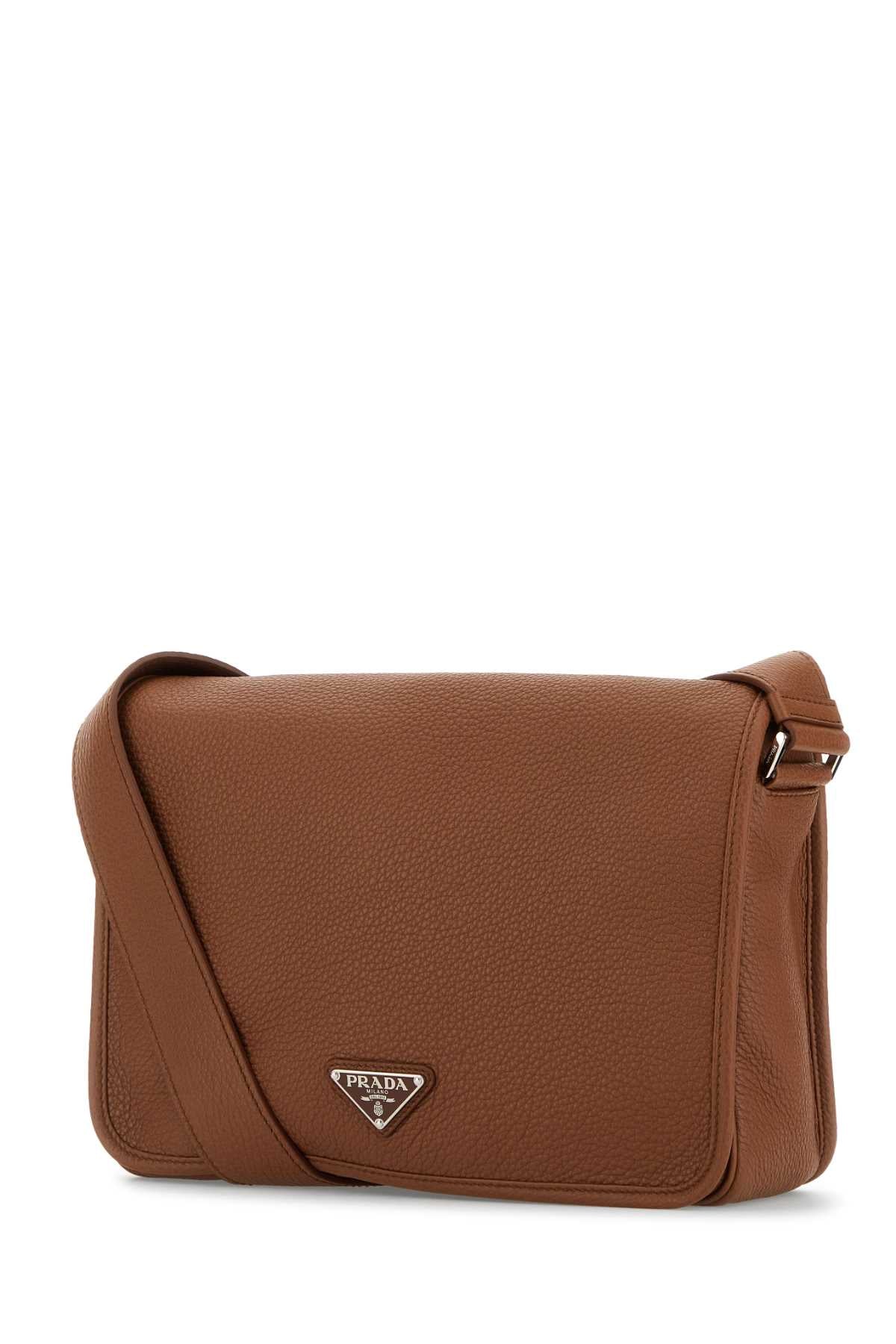 Caramel Leather Crossbody Bag Cognac Vitello Borse A Tracolla