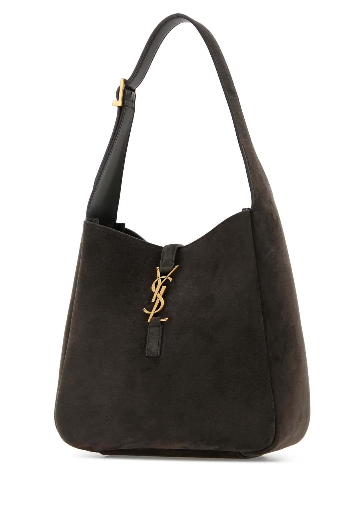 Dark Grey Suede Le 5 Ã¡ 7 Shoulder Bag Urbanchic Borse A Mano
