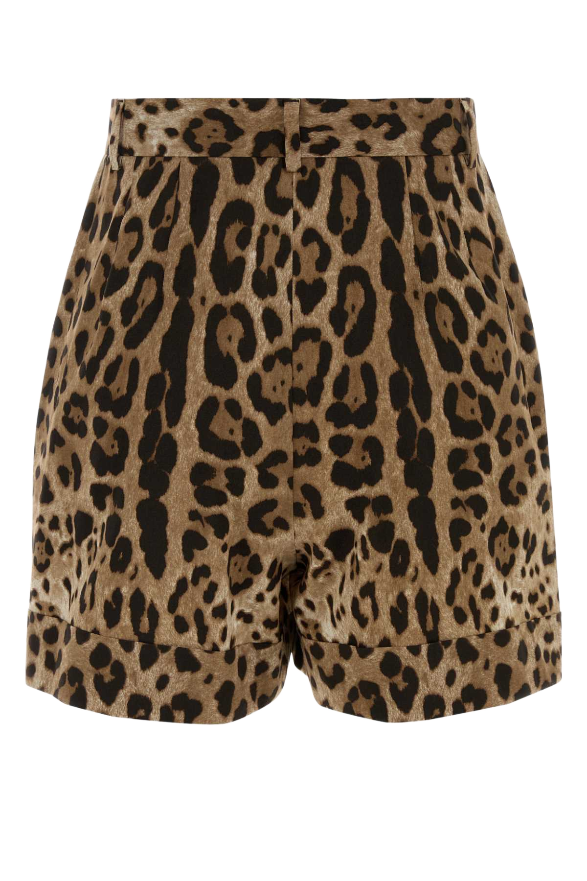 Printed Poplin Shorts Leonew