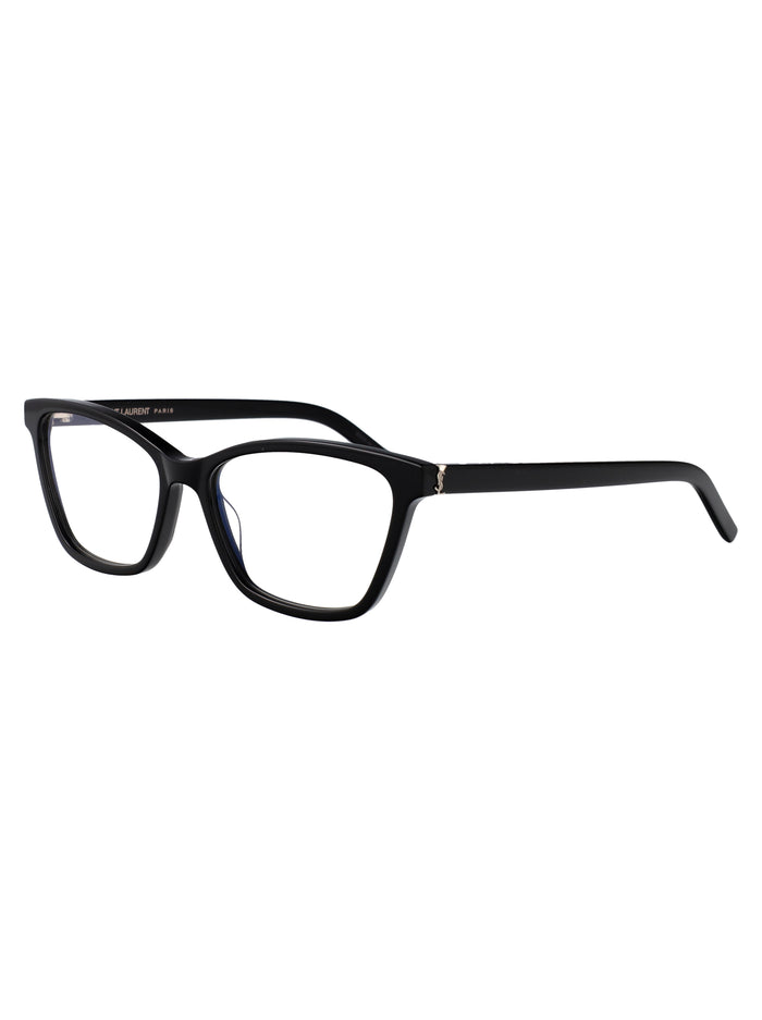 Sl M128 005 Black Transparent Acetate Optical