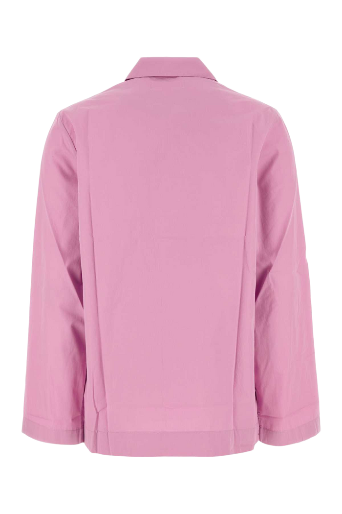 Pink Poplin Shirt Purplepink Exterior: Organic Cotton Intimo