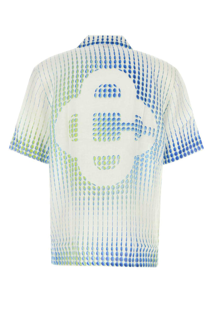 Msp26sh00305 Dots Exterior: Linen Camicie