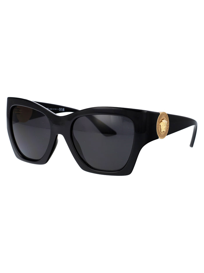 0ve4452 Gb1-87 Gb1/87 Black Injected Sunglasses