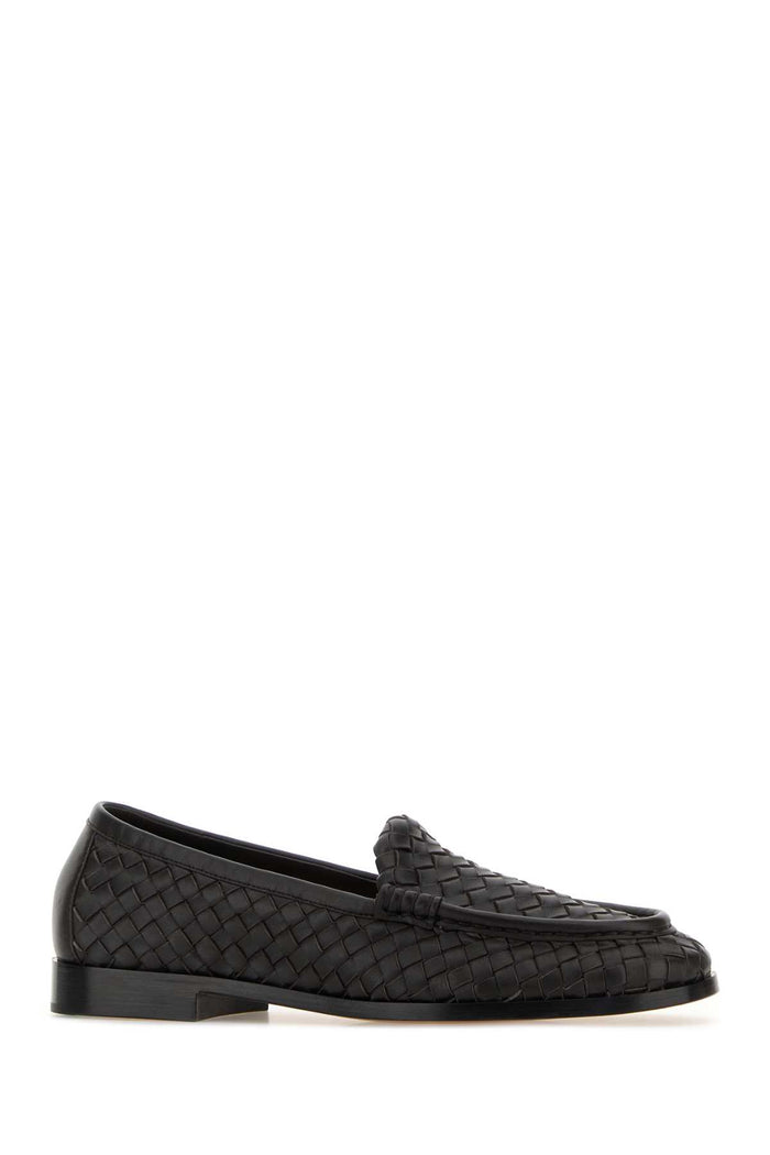 Dark Brown Leather Silenzio Loafers Espresso Mocassini