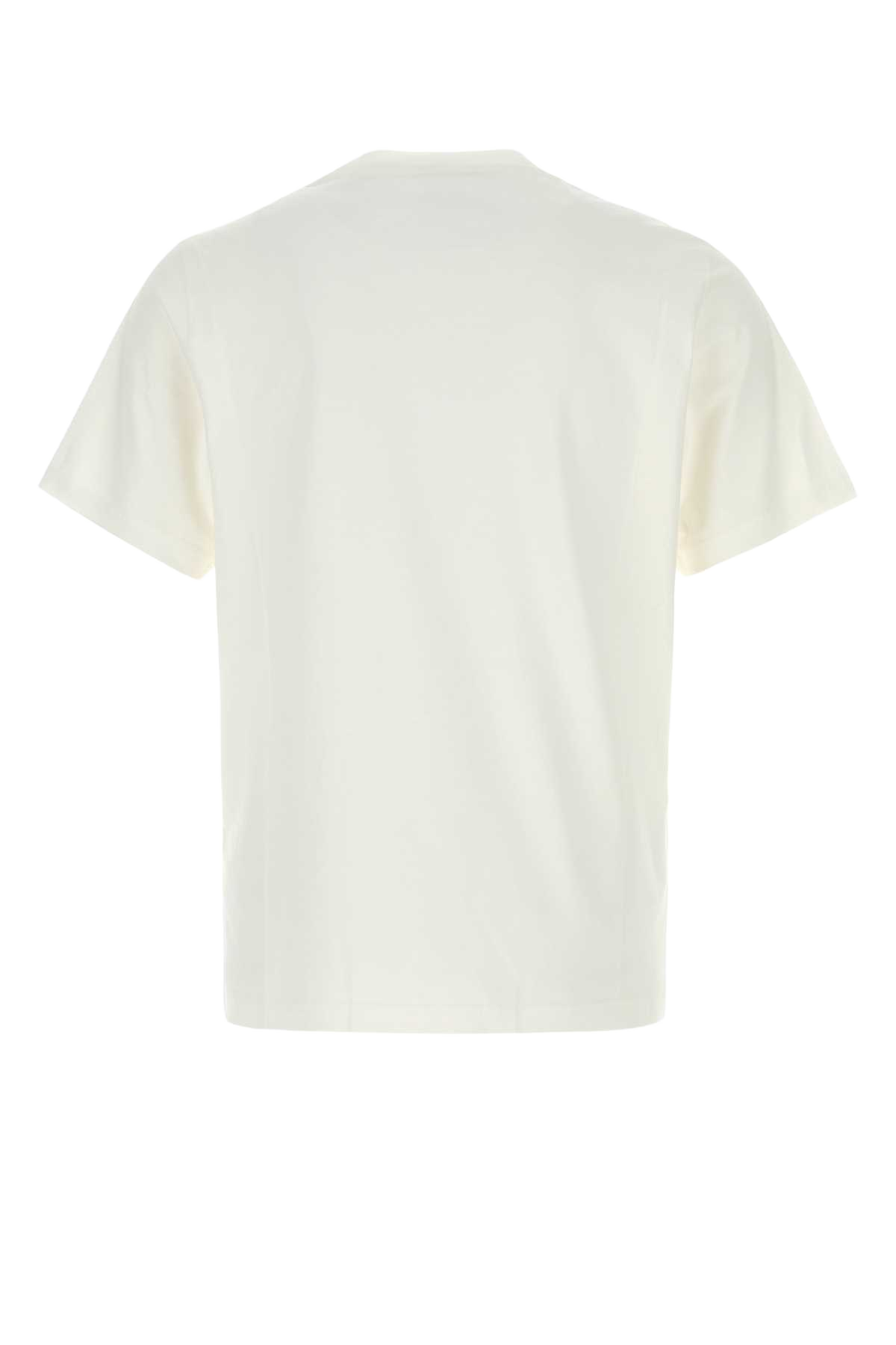 White Cotton T-Shirt Cottonwhite Exterior