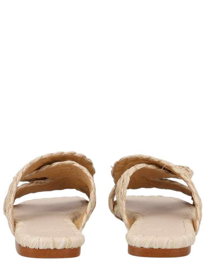 Sandal Padme Ivory Polyprolyene Raffia
