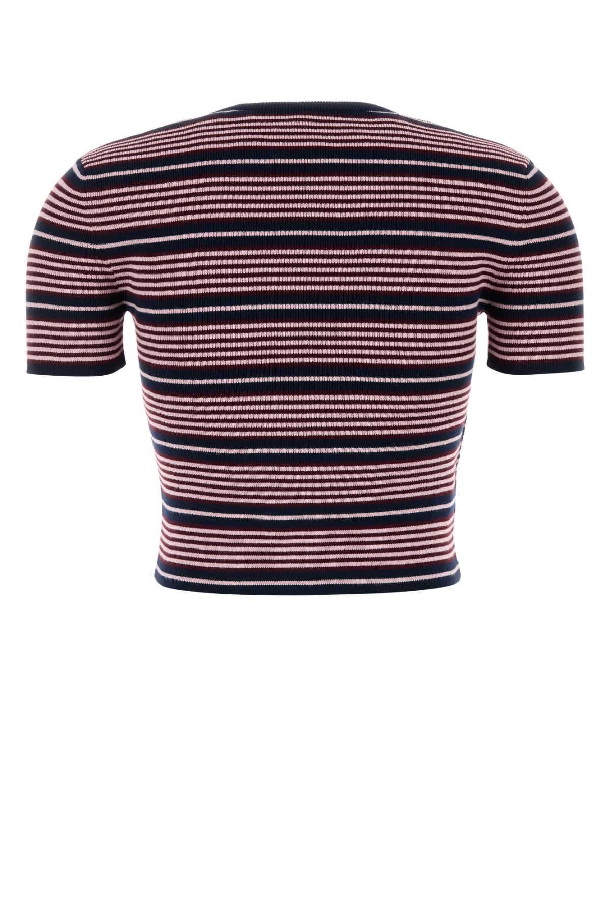 Navy+petalo Exterior: Cotton Nylon T-shirt