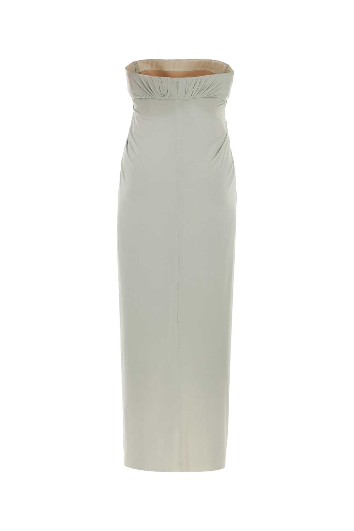 Pastel Green Jersey Long Dress Ghiaccio483 Abiti