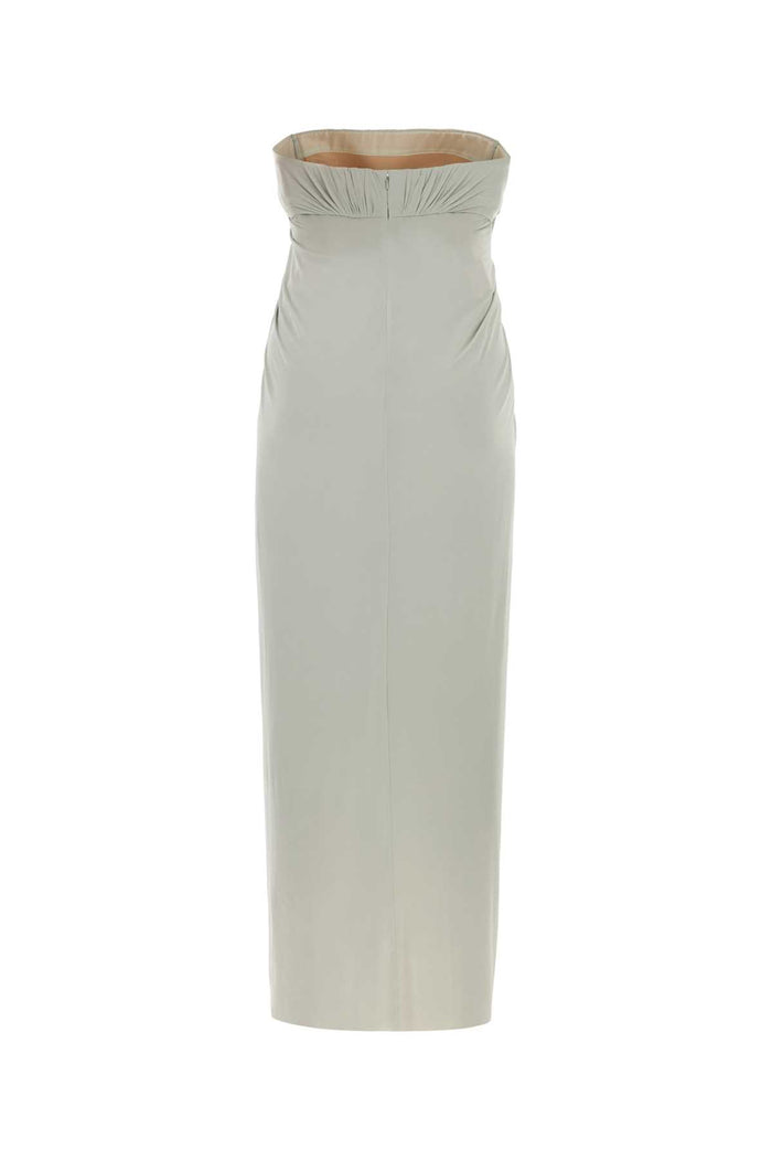 Pastel Green Jersey Long Dress Ghiaccio483 Abiti