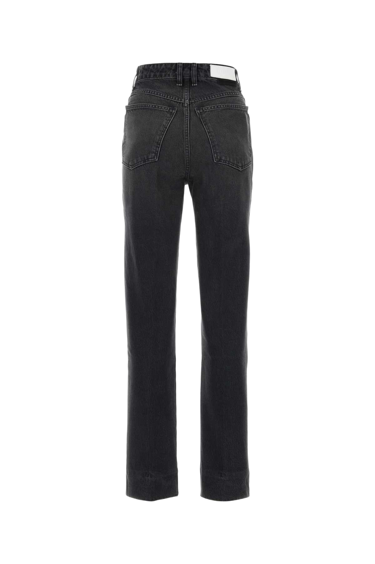 Black Denim Jeans Blacksea Exterior: Cotton