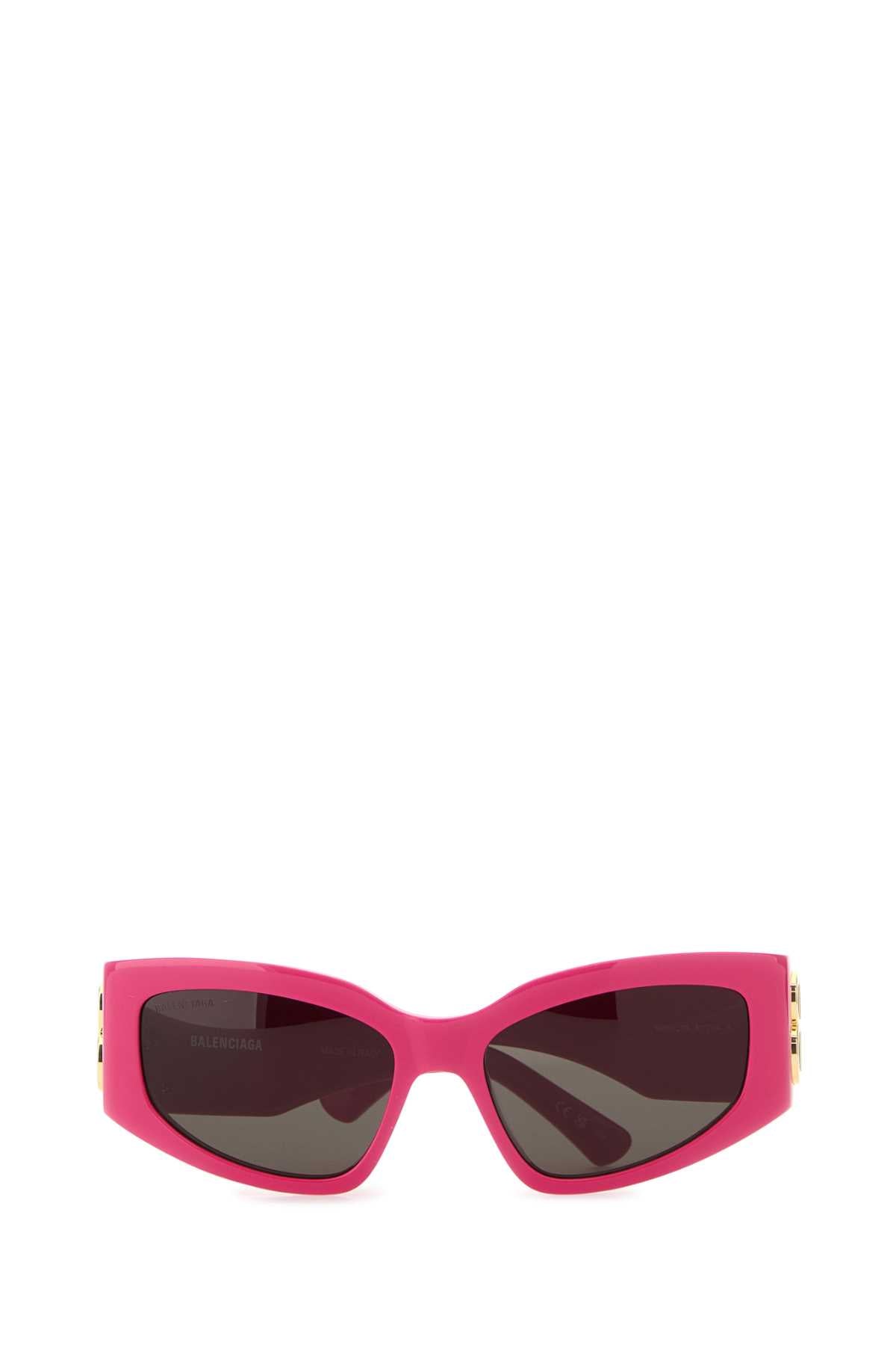 Fuchsia Acetate Bossy Cat Sunglasses Brightpink Exterior: Occhiali Da Sole