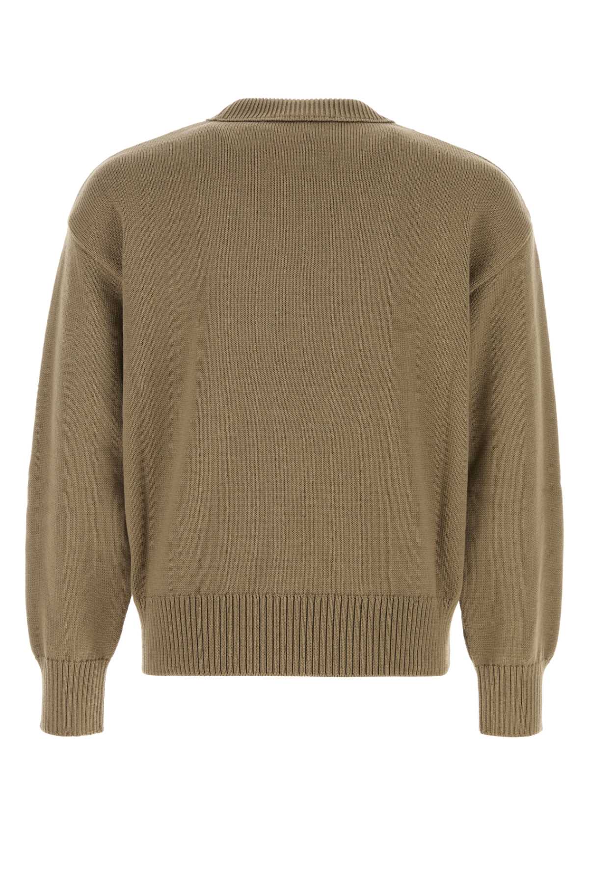 Uks859kn0156 A117 Beigetaupeecru Exterior: Virgin Wool Cotton Maglie