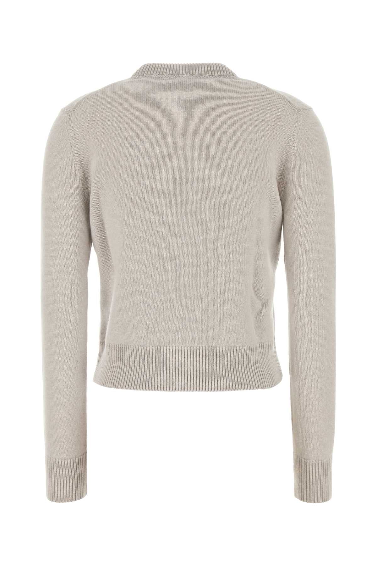 Cappuccino Cashmere Cardigan Grey Exterior: Maglieria