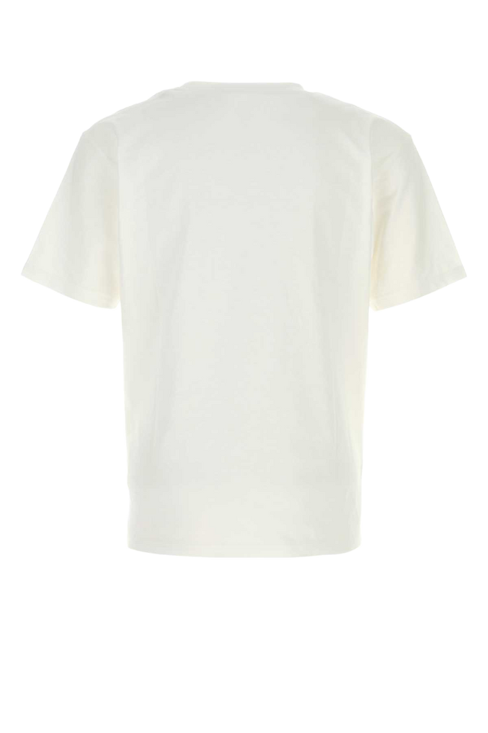 White Cotton T-Shirt Biancorosso Exterior