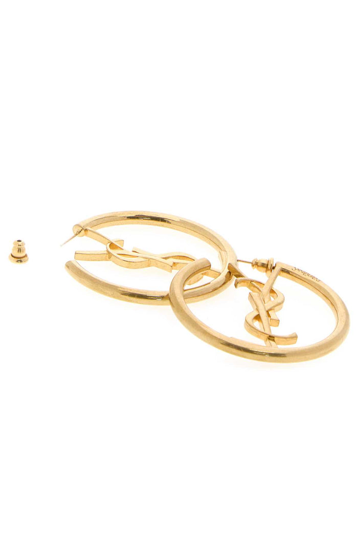 Gold Metal Cassandre Earrings Patine Orecchini