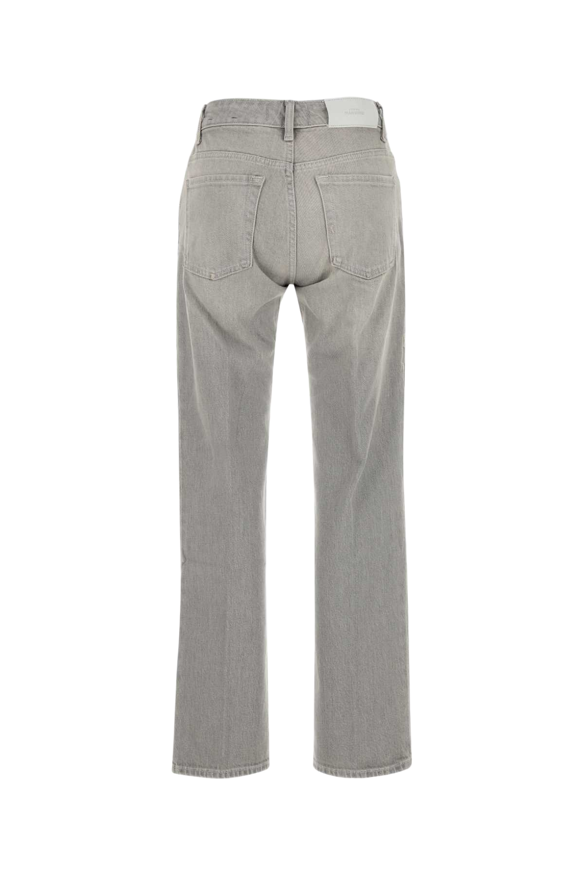 Grey Stretch Denim Calie Jeans Grigio Exterior: Cotton Elastane
