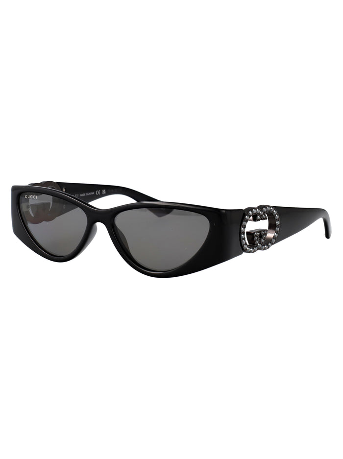 Gg1824s 004 Black-black-grey Injected Sunglasses
