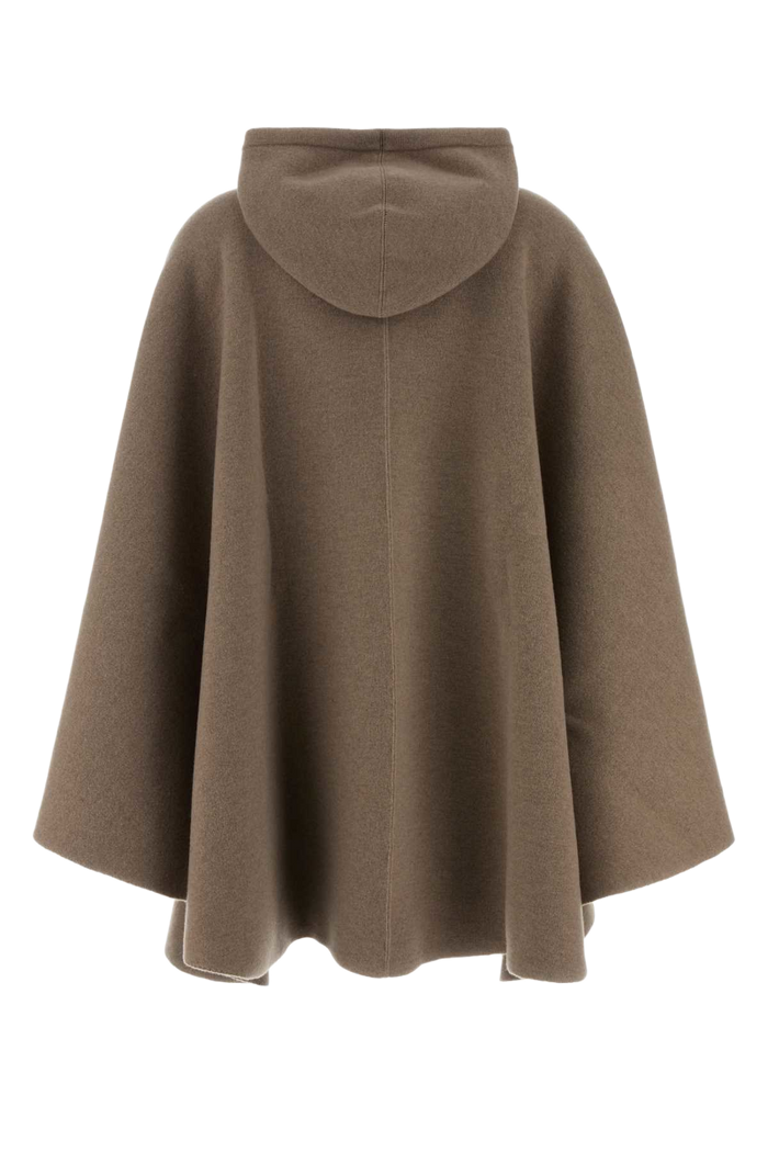 Cappuccino Cashmere Cape Beige Exterior: Cappotti