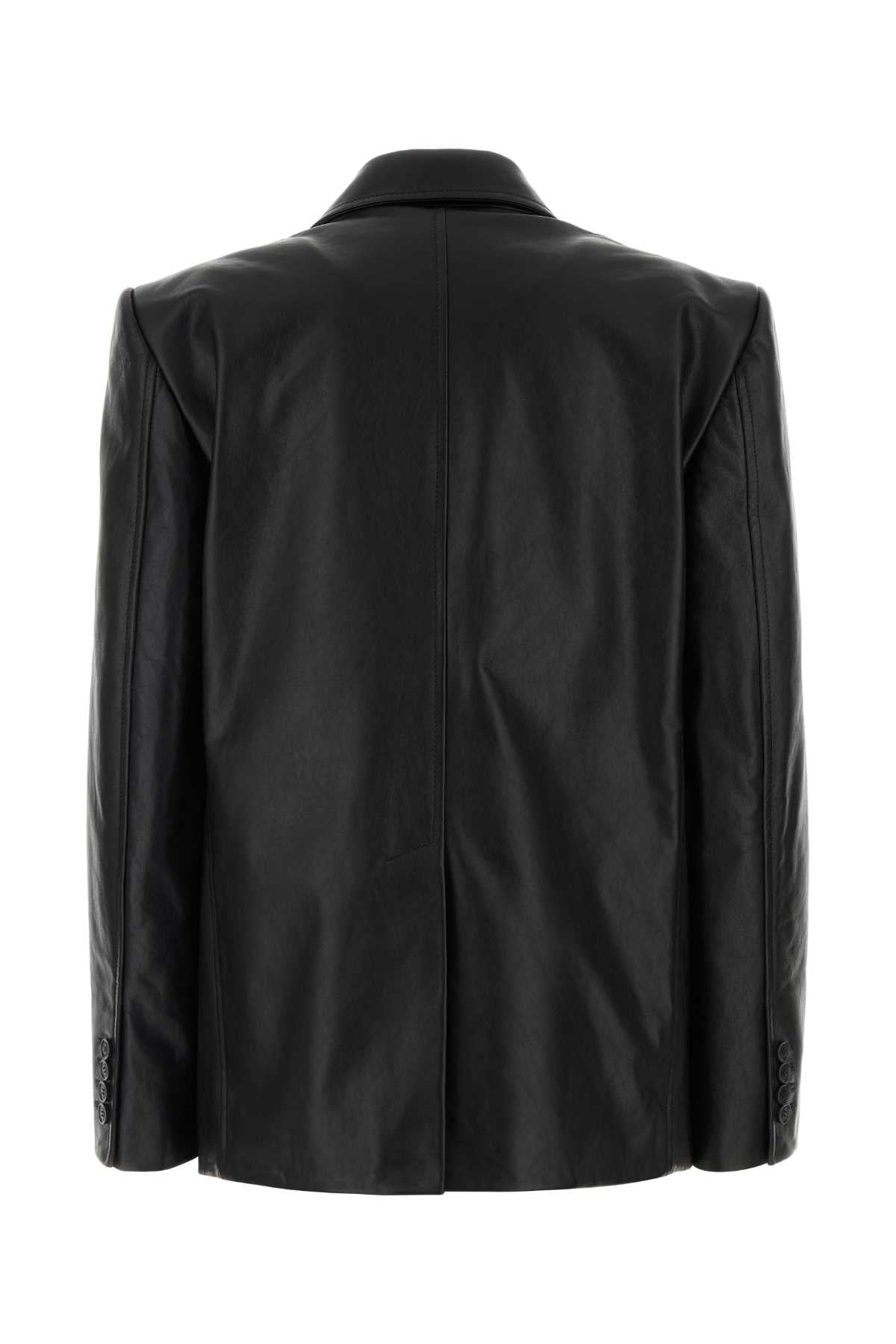 Black L Cowhide Giacche E Gilet