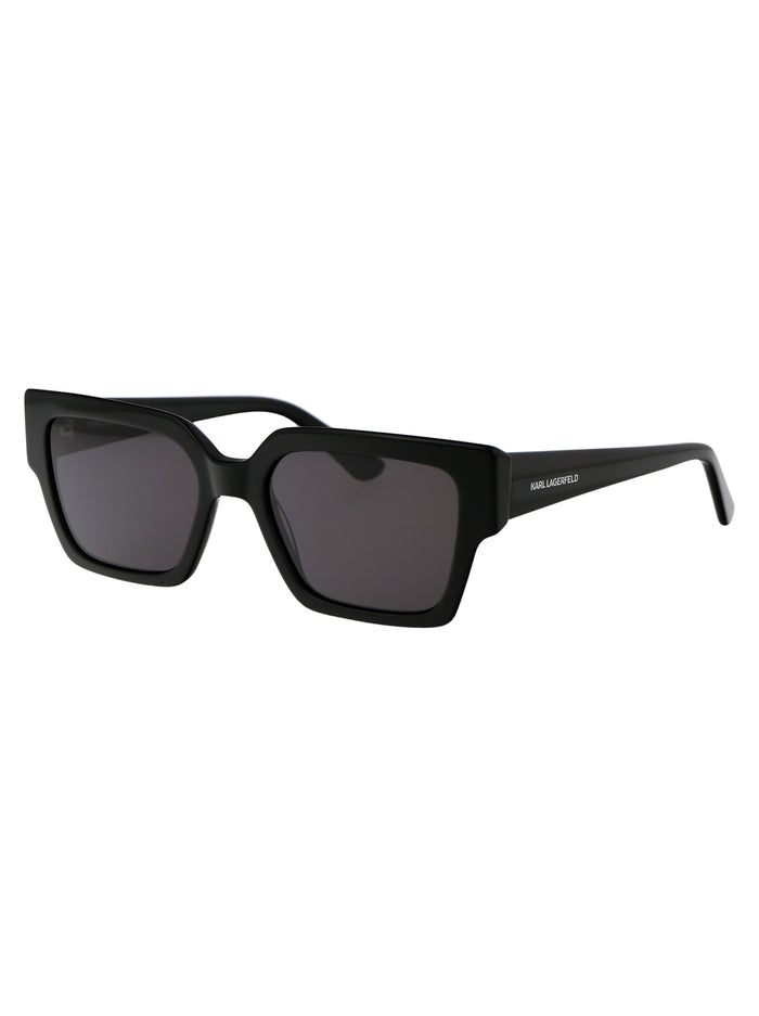 Kl6089s 001 Black Acetate Sunglasses