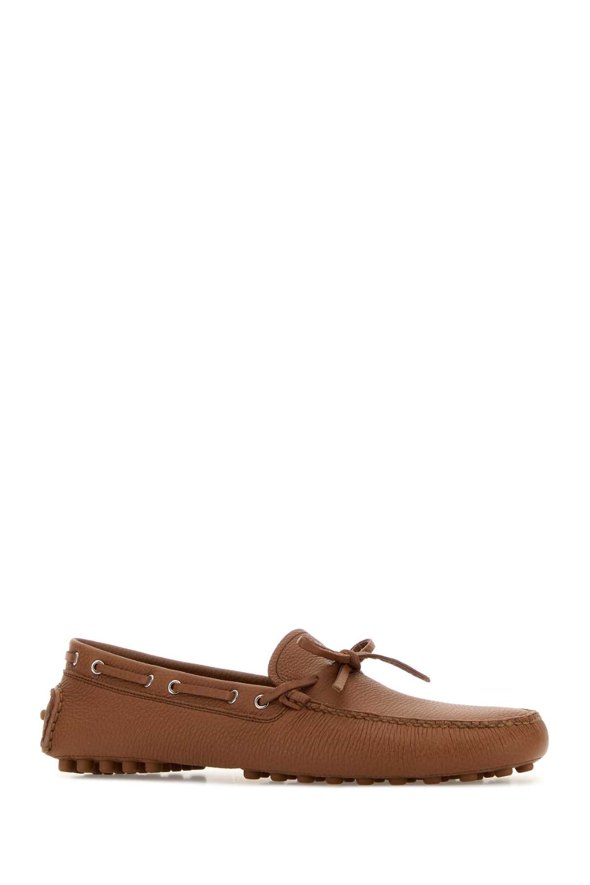 Caramel Leather Loafers Cognac Sneaker