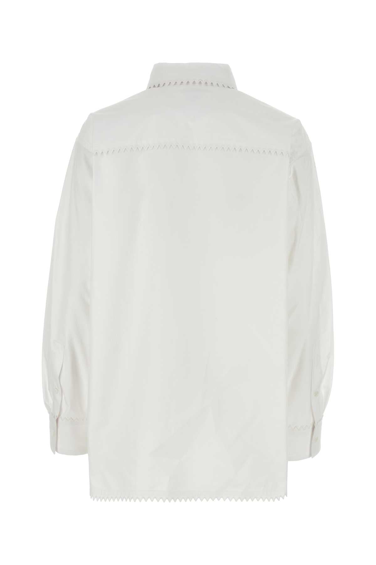 White Oxford Shirt Exterior: Cotton Camicie