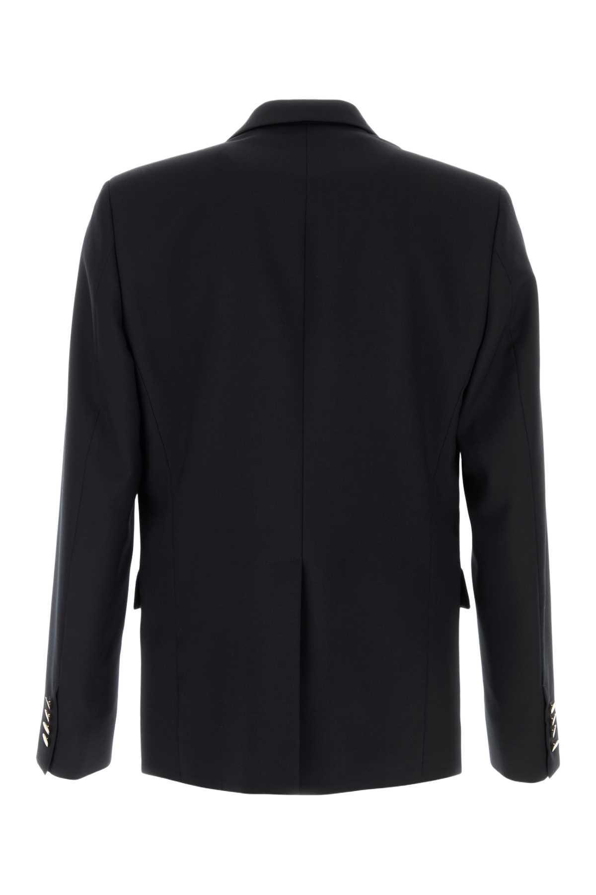 Midnight Blue Wool Blazer Bluered Giacche E Gilet