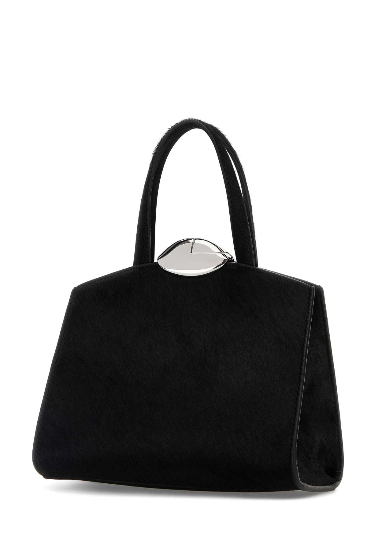 Black Calf Hair Serena La Petite Handbag Thoroughbred Borse A Mano