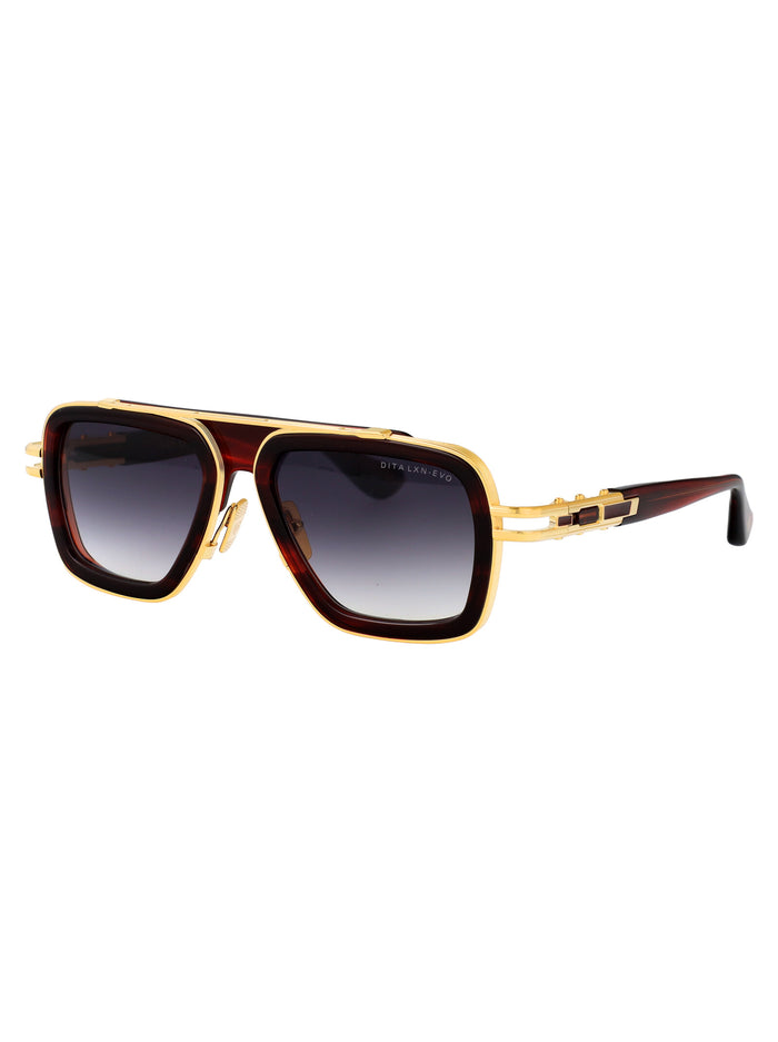 Lxn-Evo Sienna Blaze - Yellow Gold Titanium Sunglasses