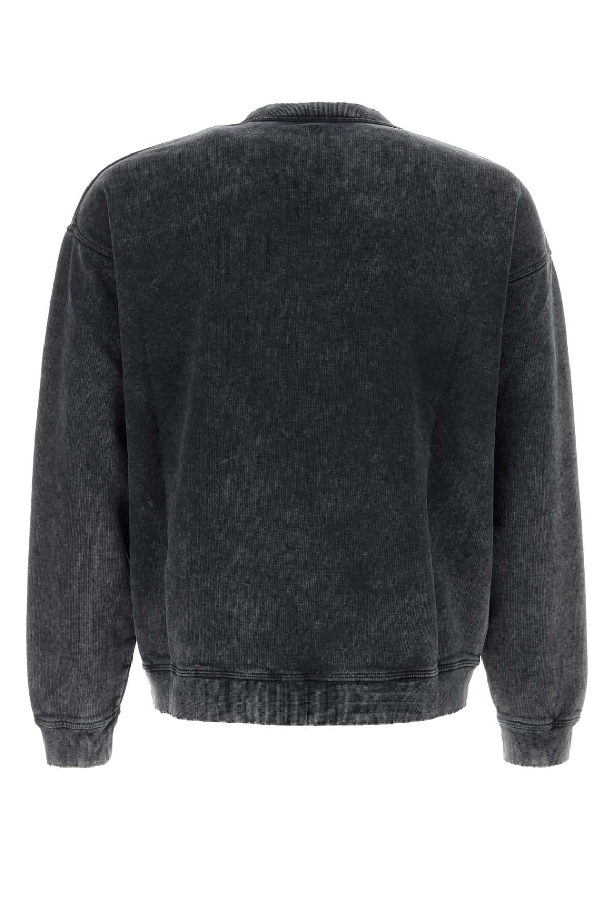 Slated Cotton Dsquared X Magliano Sweatshirt Charcoal Felpe