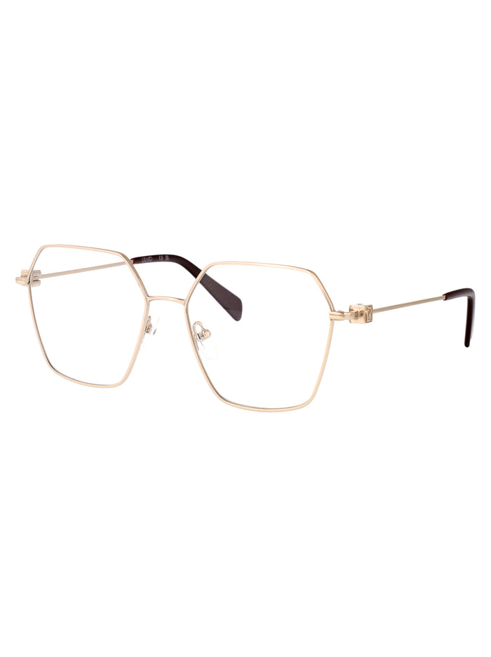 Lj2178 716 Gold Shiny Metal Optical