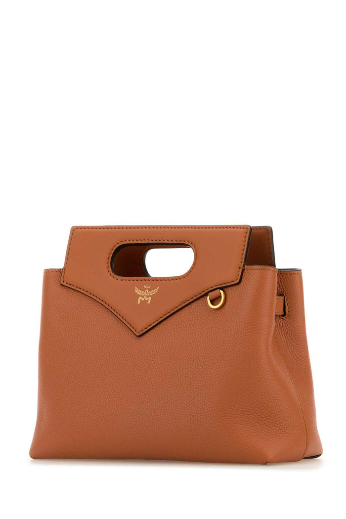 Caramel Leather Mini Soft Diamond Handbag Terracotta Borse A Mano