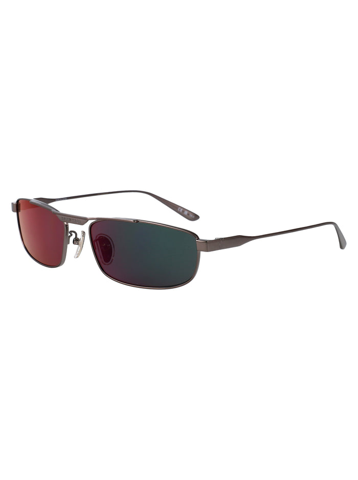 Bb0451s Ruthenium-ruthenium-green Metal Sunglasses