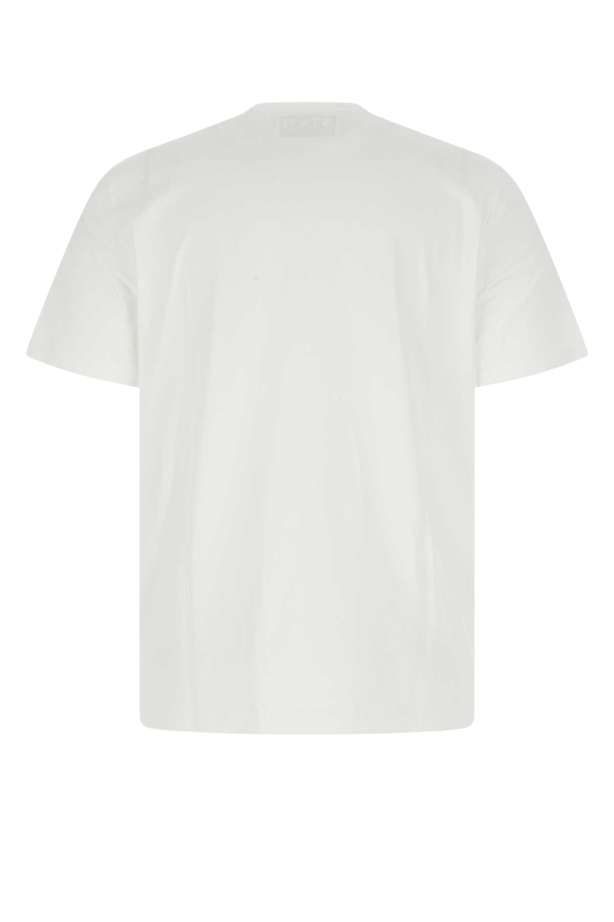 White Cotton T-Shirt 10364
