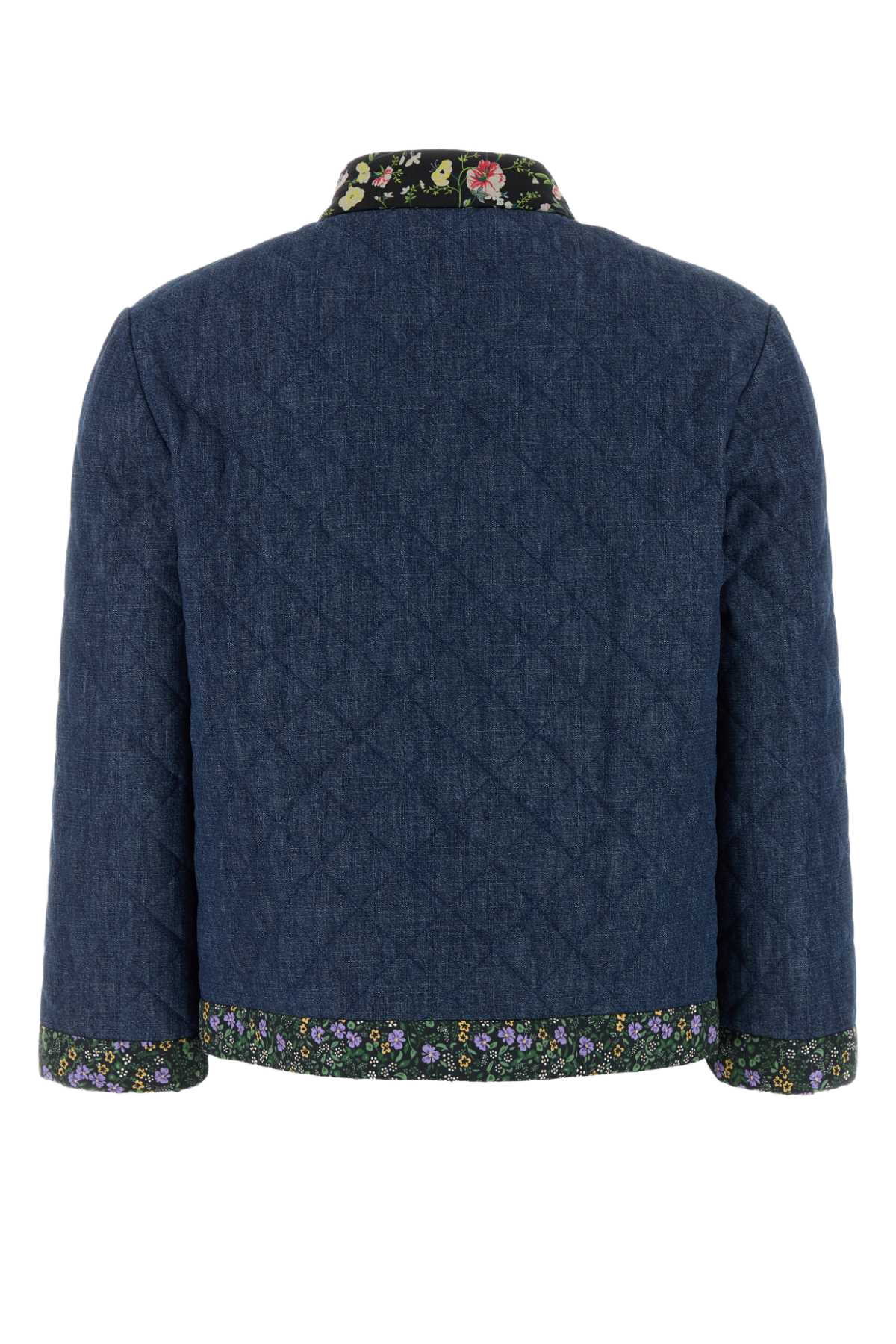 Blue Chambray Blazer Blumedio Giacche E Gilet