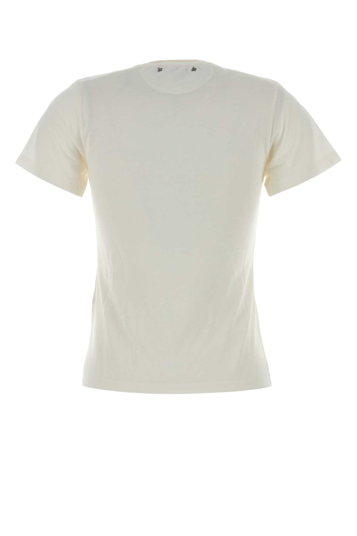 White Viscose Blent T-Shirt Articwolf Polyamide