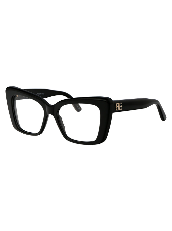 Bb0297o 001 Black Transparent Acetate Optical