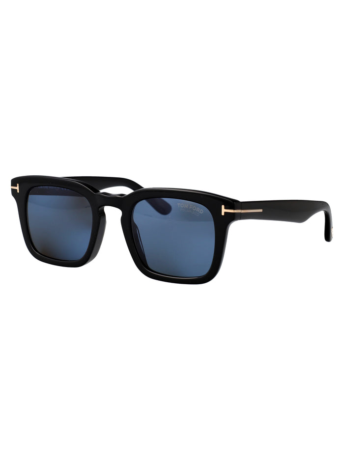 Nero Lucido / Blu Acetate Sunglasses