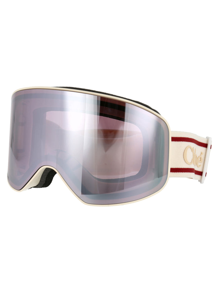 Ch0072s White-white-violet Injected Sunglasses